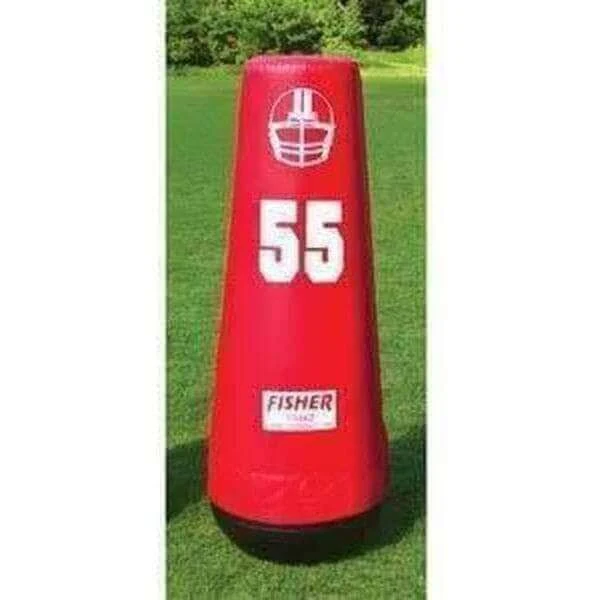 Varsity Series PopUp Football Dummy by Fisher Athletic, Orange dersya