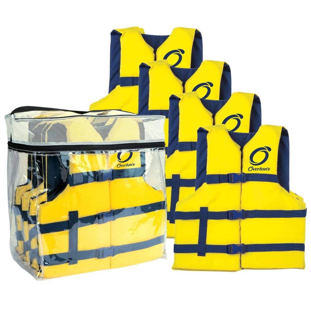 Overton's Universal Adult Life Jackets 4Pack dersya