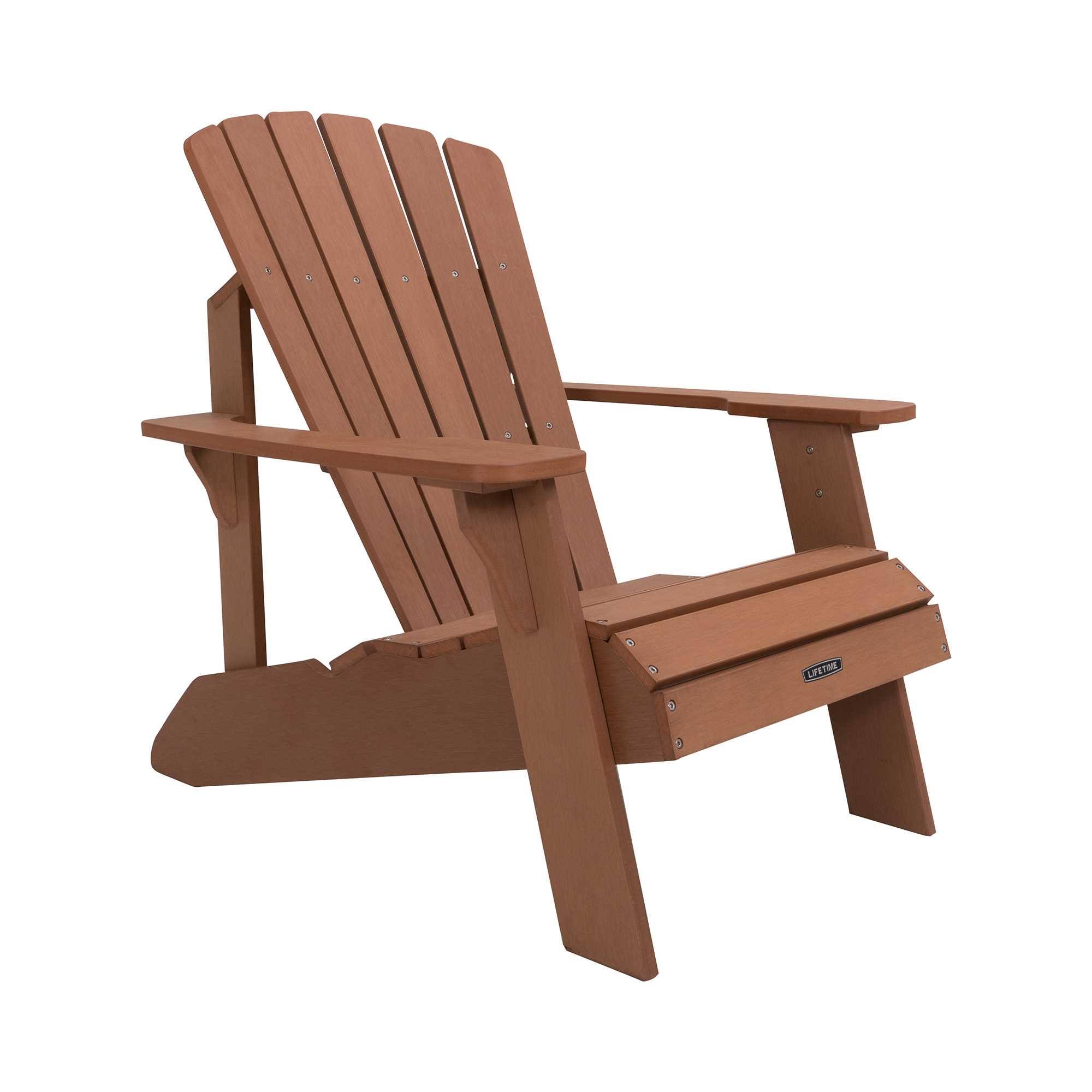 Lifetime 60064 Brown Adirondack Chair dersya