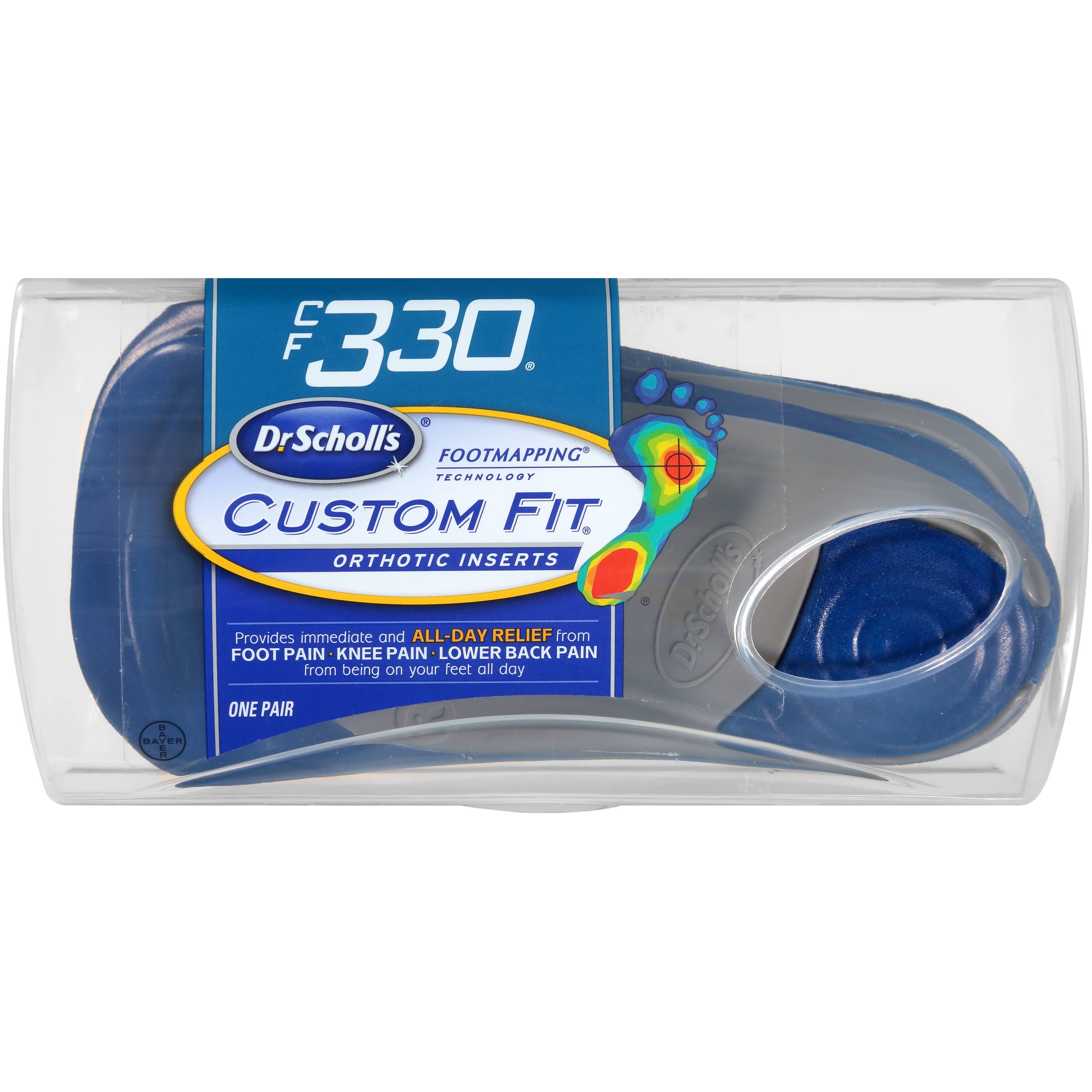 Dr Scholls Custom Fit Orthotic Inserts, CF 330 dersya