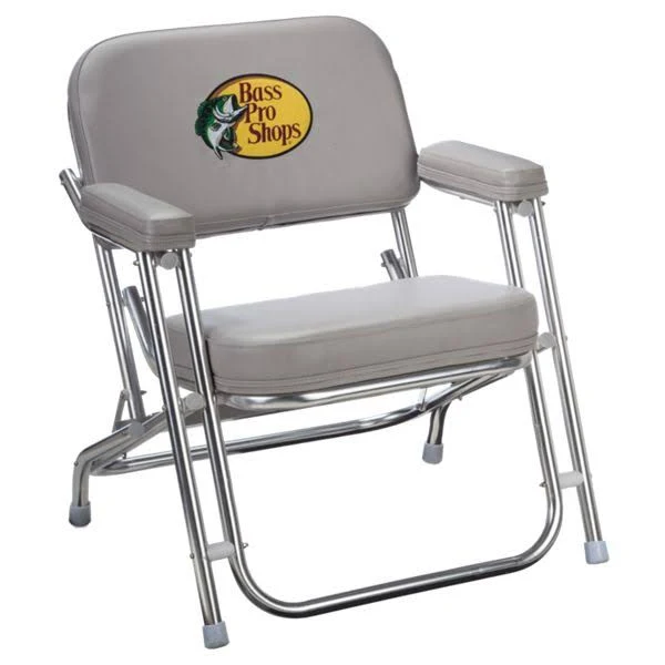 🔥Bass Pro Shops Aluminum Folding Chair dersya
