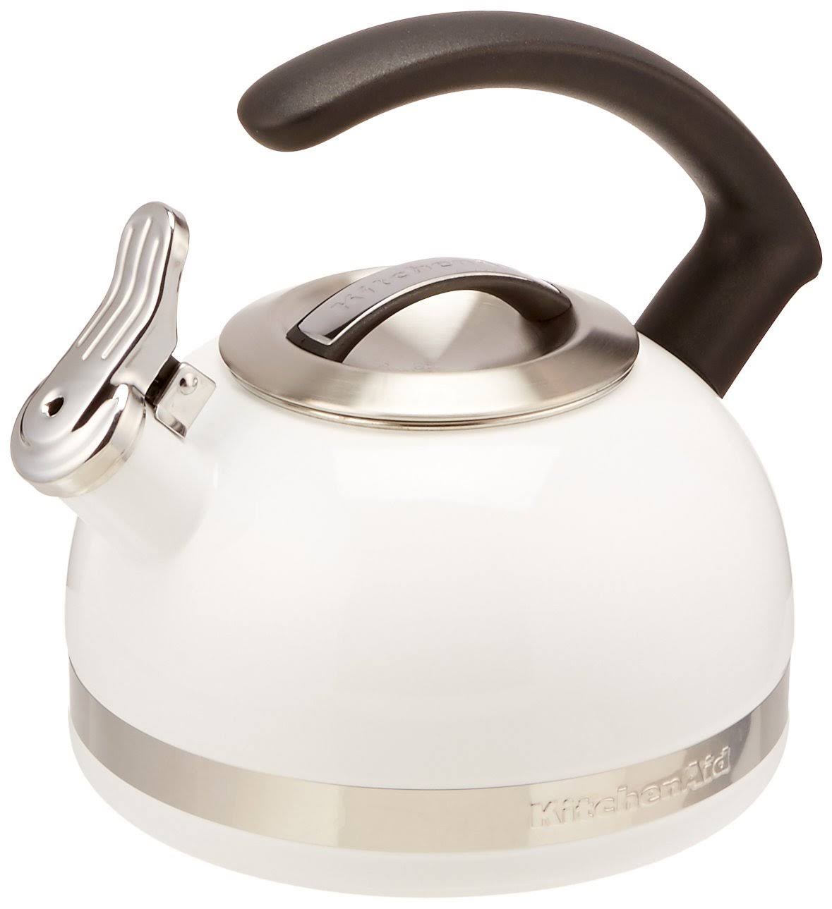 KitchenAid KTEN20CBWH 2.0Quart Kettle with C Handle and Trim Band
