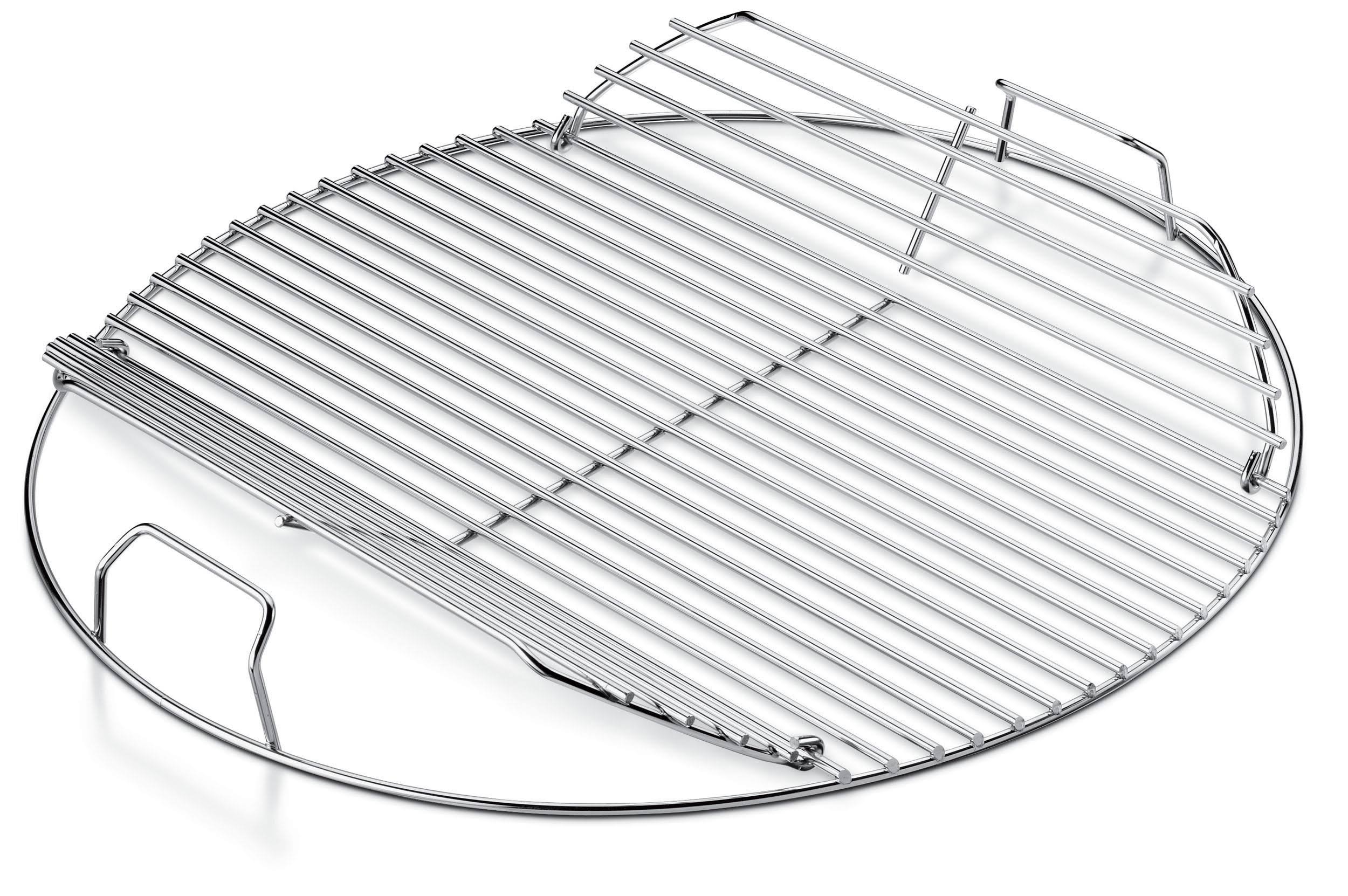 Weber Hinged Cooking Grate 22.5'' Grill, Silver - dersya