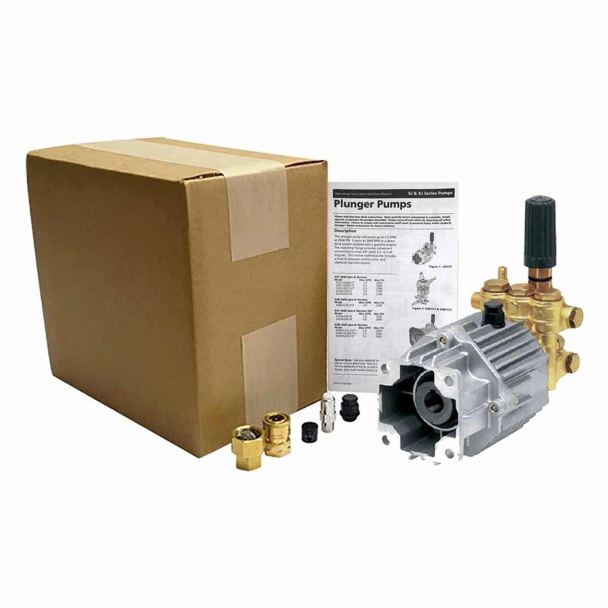 Annovi Reverberi SJV3G27 AR Kit Pump, Thermal Relief Valve, Graden Hose ...