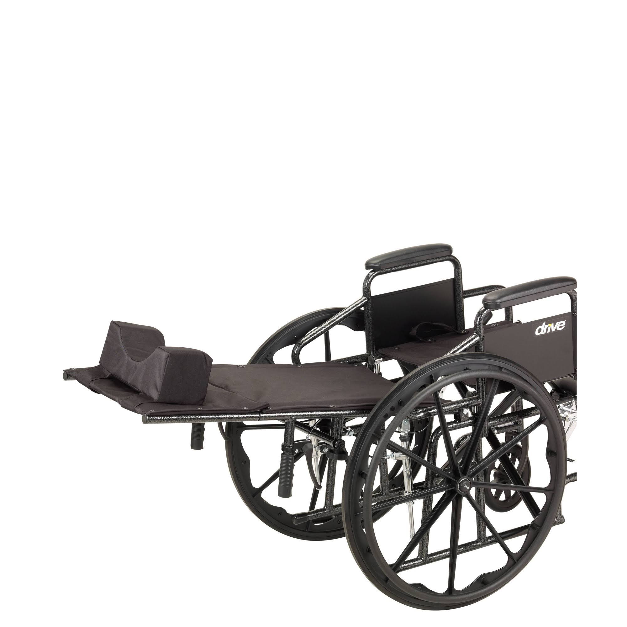 Drive Medical Silver Sport Reclining Wheelchair with Detachable Desk