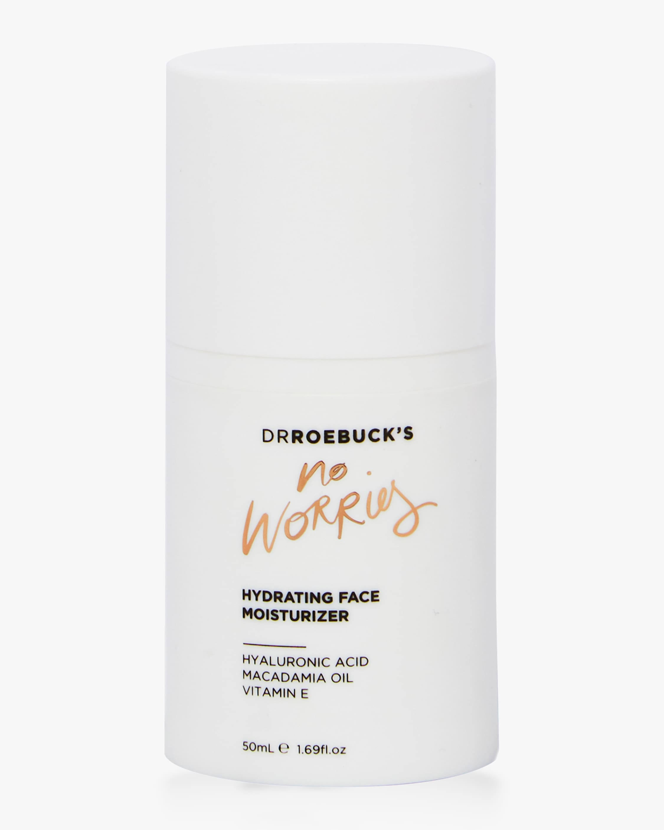 Dr Roebuck&s No Worries Hydrating Face Moisturizer dersya