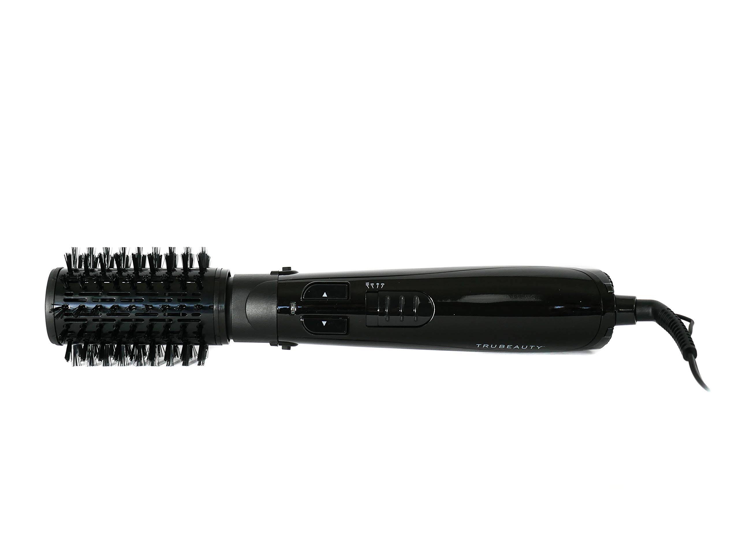 Tru Beauty Rotating Hot Air Brush Pearlized Black dersya