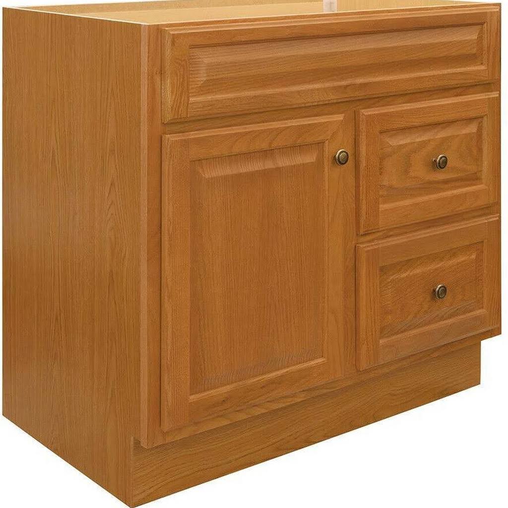 Glacier Bay Hampton 36 in. W x 21 in. D x 33.5 in. H Bathroom Vanity