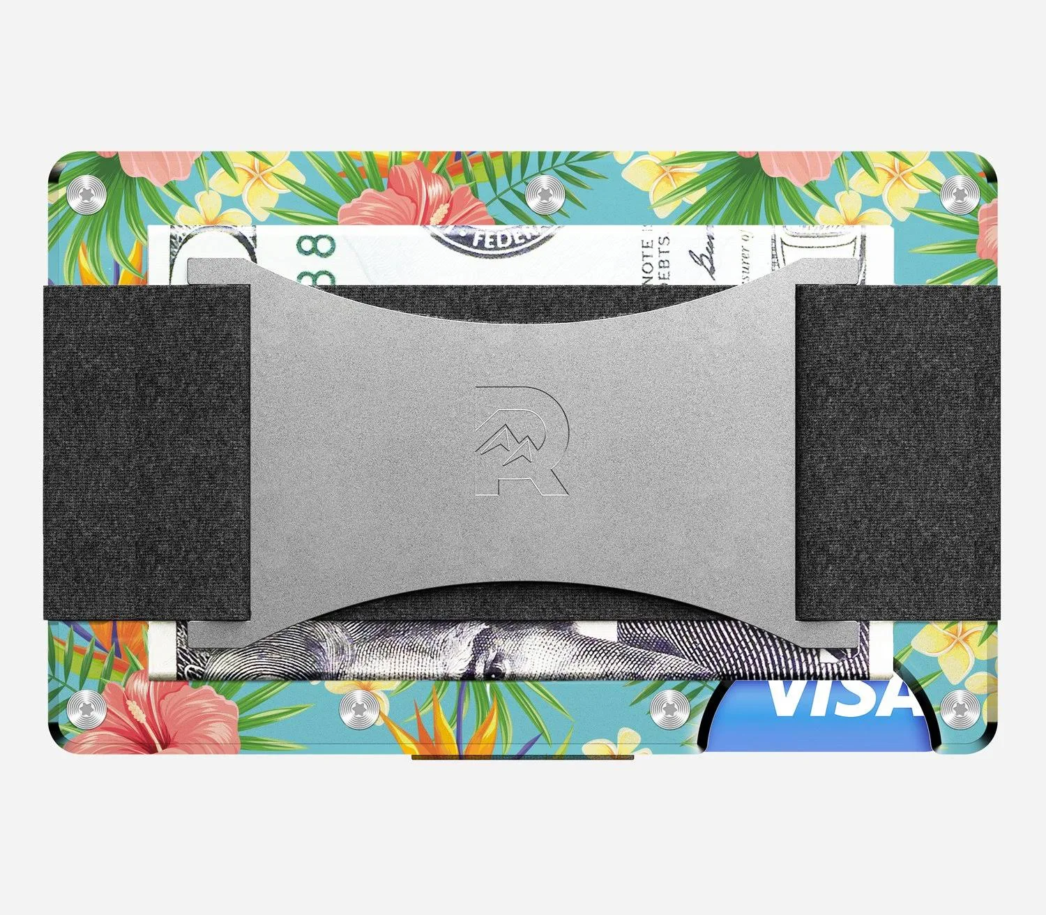 🔥The Ridge Wallet Aluminum Tropical RFID Blocking Holds 112