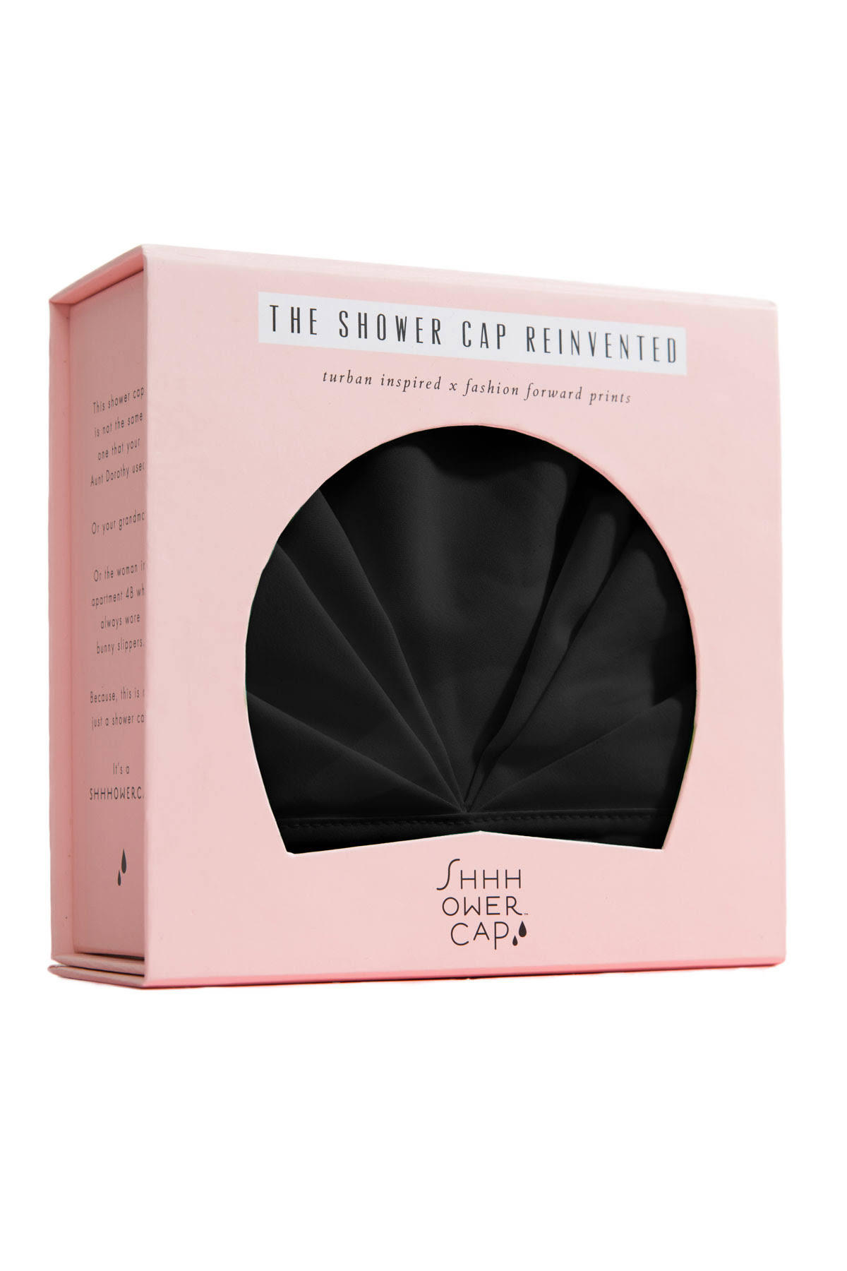 SHHHOWERCAP The Noir Shower Cap dersya