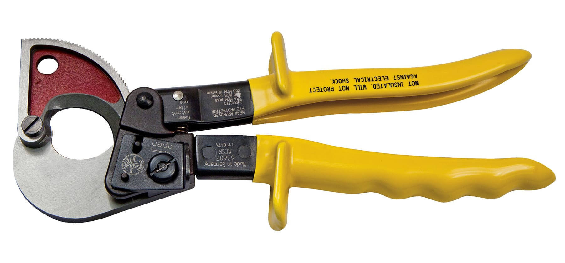 Klein Tools 63607 Ratcheting ACSR Cable Cutter dersya