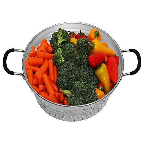 Victorio Aluminum Steam Juicer with Glass Lid VKP1148 dersya