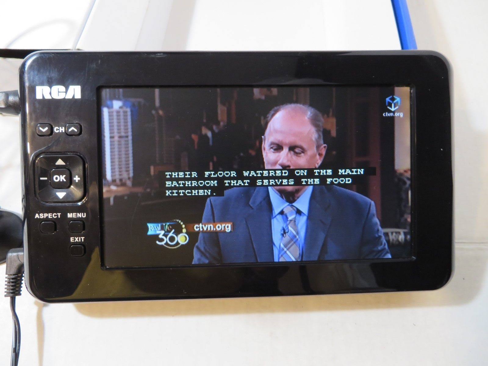 🔥RCA RTV86073 7x22 Widescreen Portable TV dersya