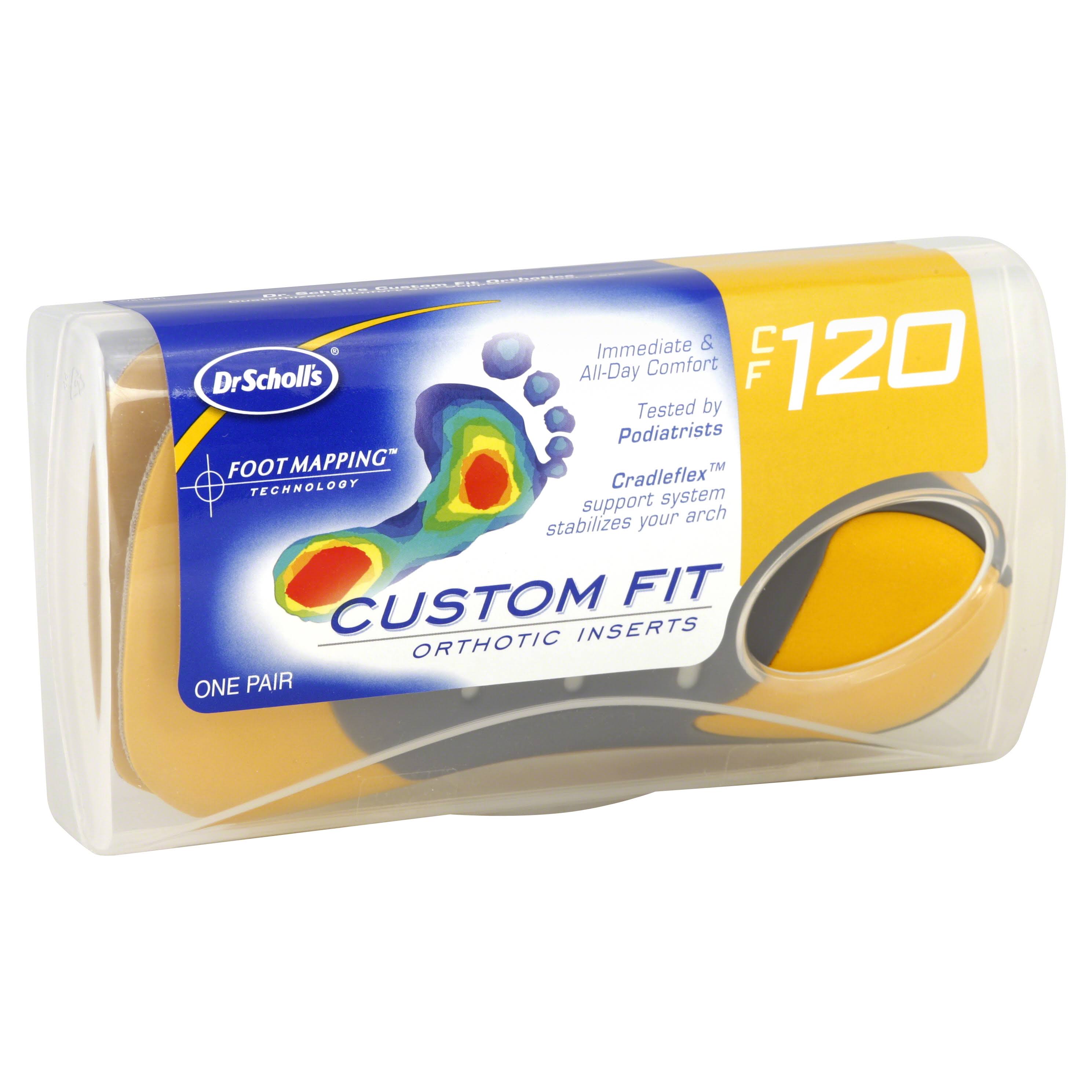 Dr Scholls Custom Fit Orthotic Inserts, CF 120 dersya