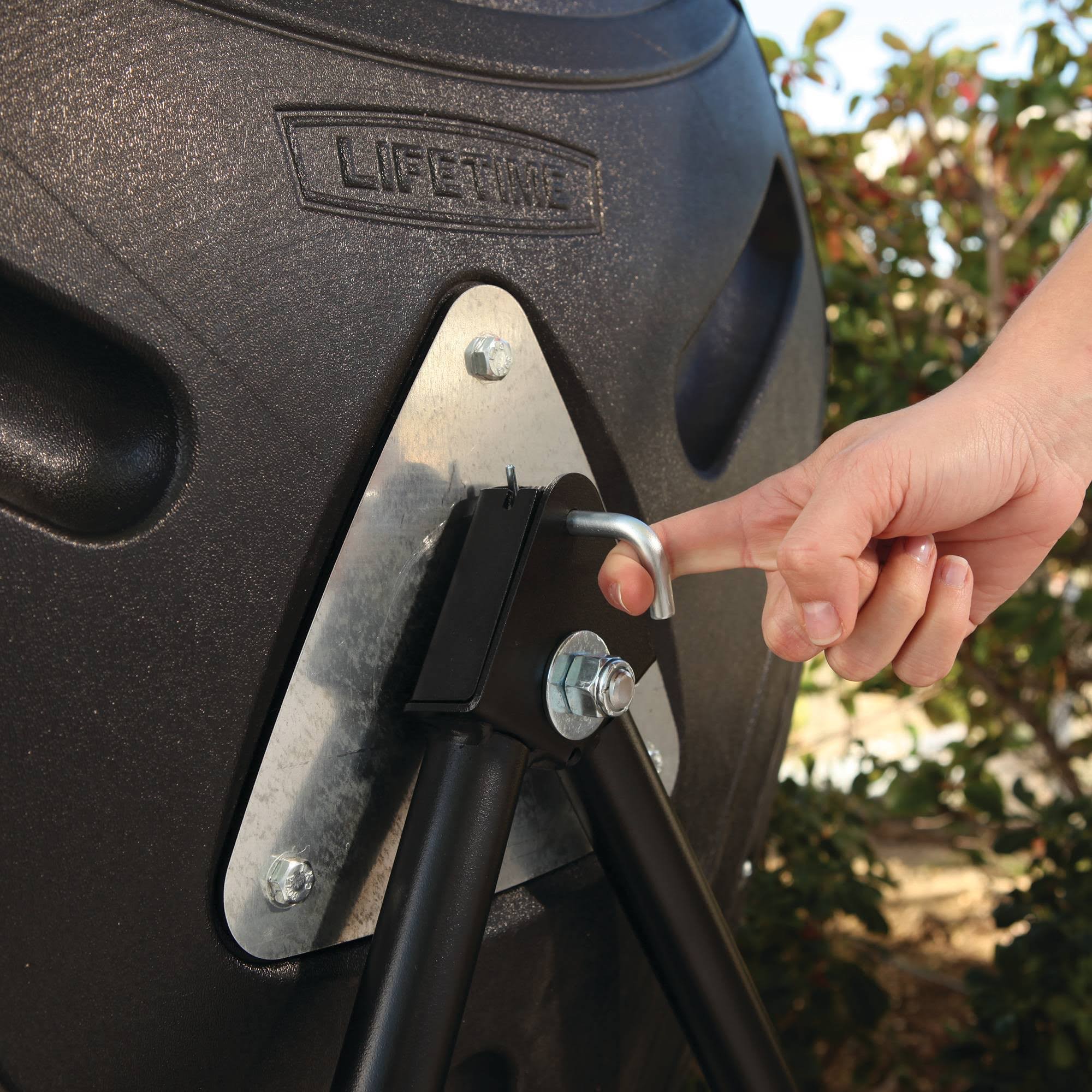 Lifetime 80 Gallon Compost Tumbler dersya