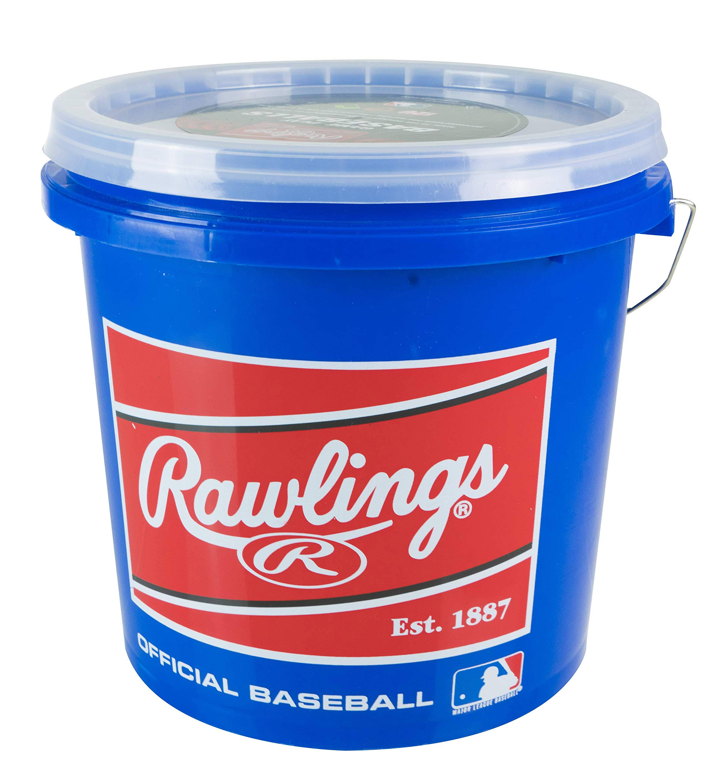 Rawlings Youth (12U) Game Play Baseballs, Bucket of 24 - dersya