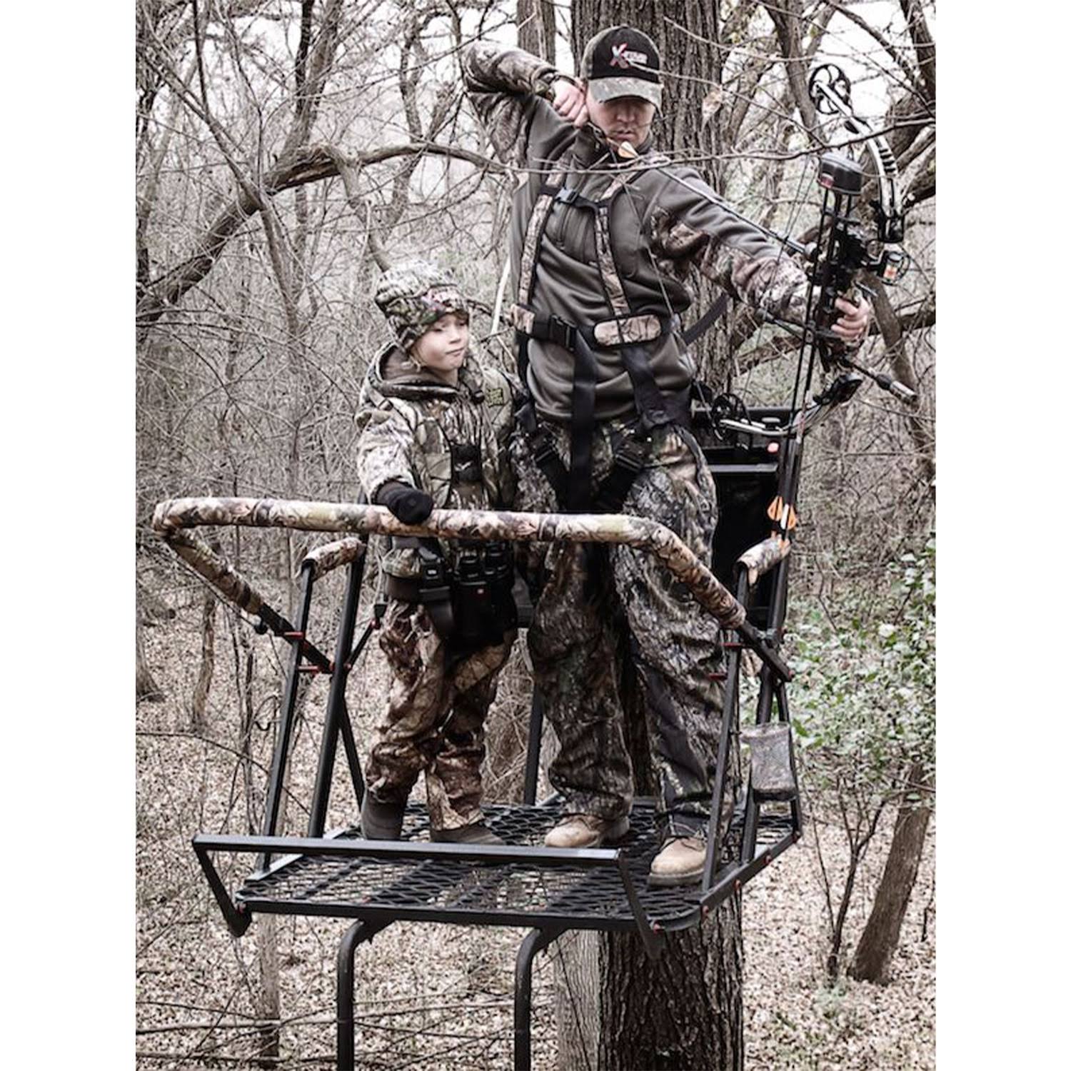 XStand The Jayhawk 20& Ladder Stand dersya