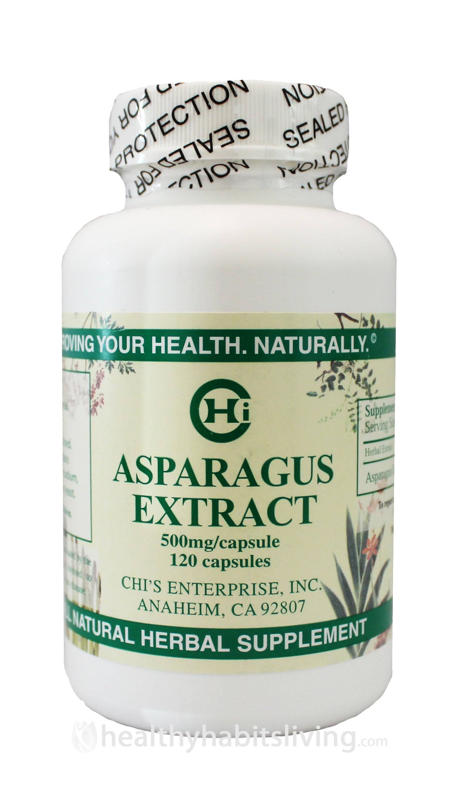 Chi's Enterprise Asparagus Extract (120 Caps) dersya