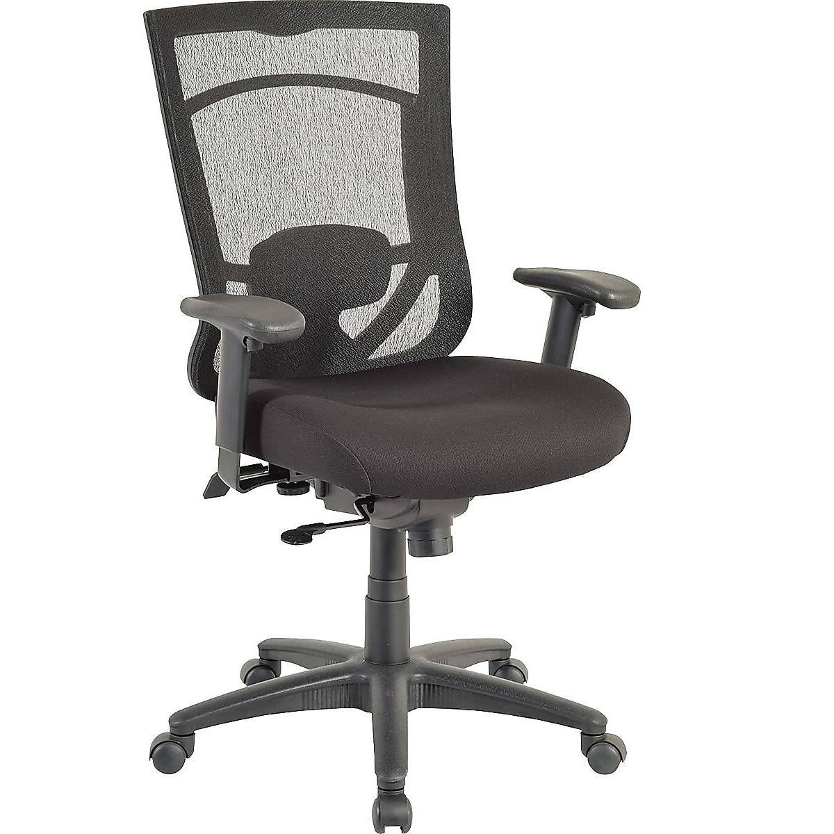 🔥TempurPedic TP7000 Mesh Back Fabric Task Chair, Black dersya