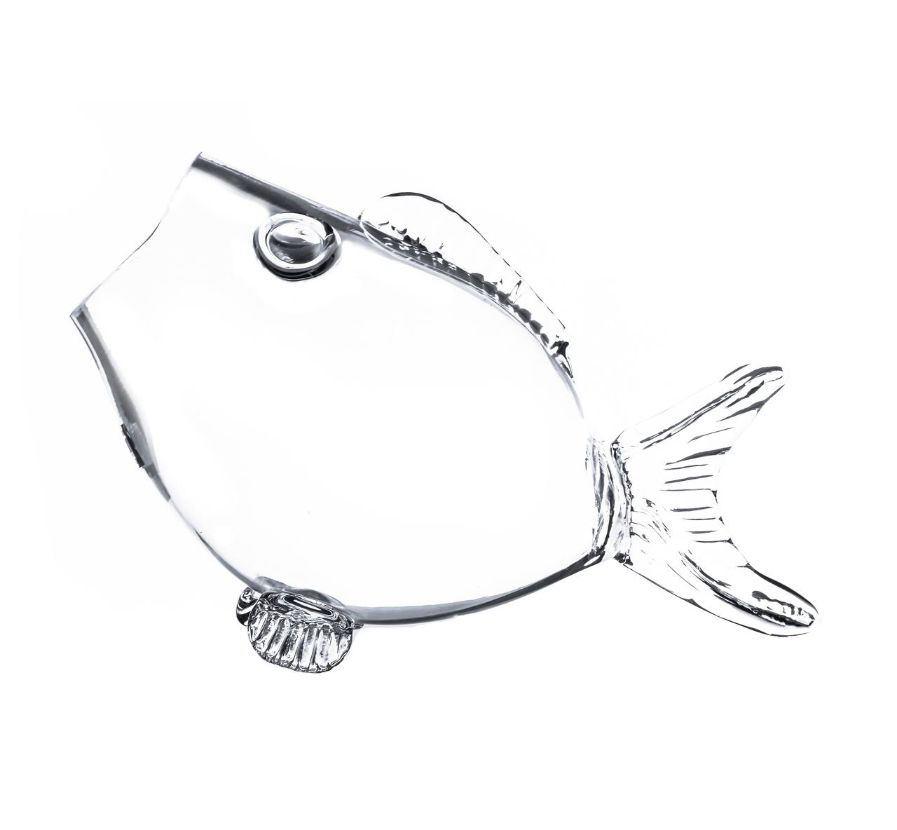 🔥WGV International Fish Shaped Glass Table Vase dersya