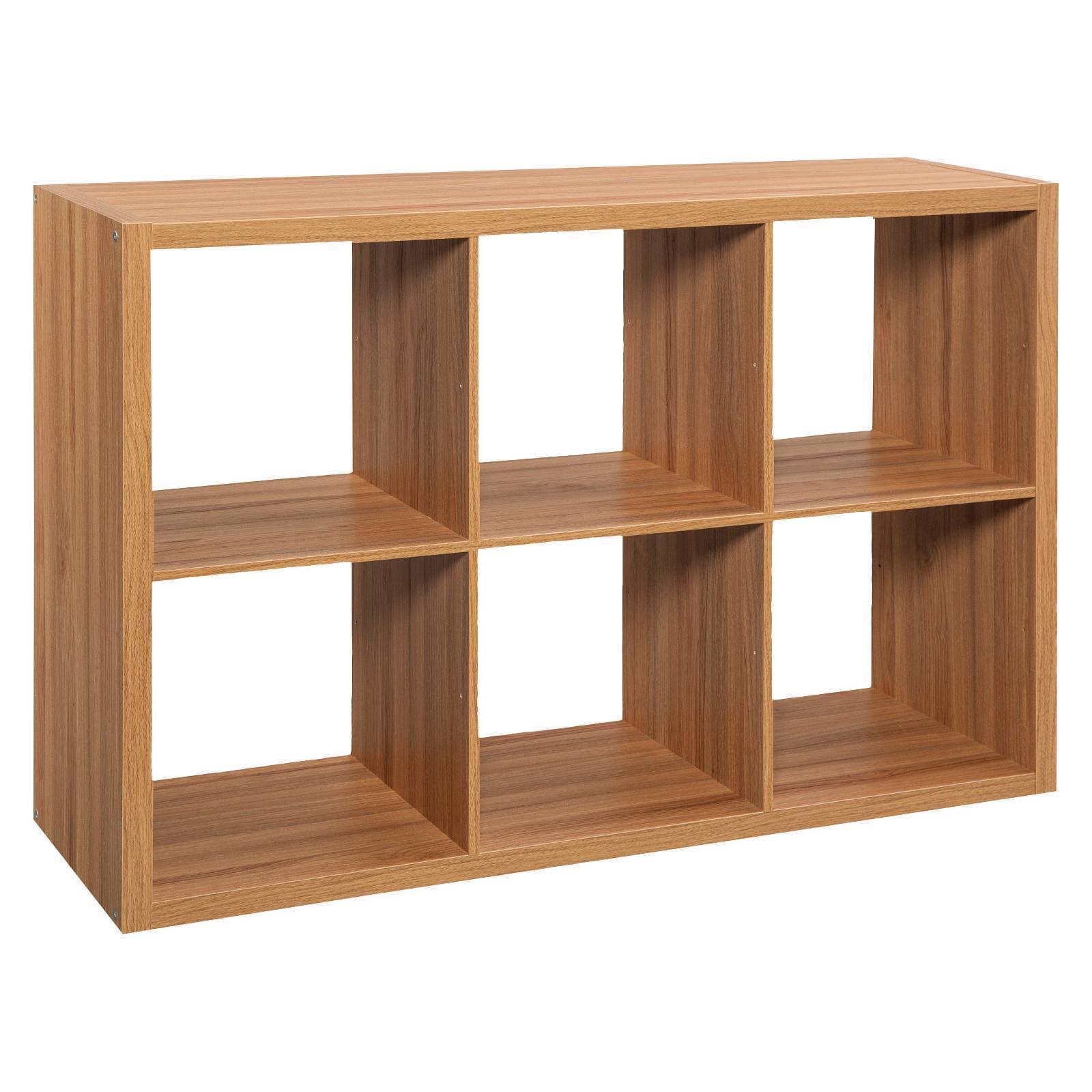 6Cube Organizer Shelf 13x22 Natural Threshold dersya