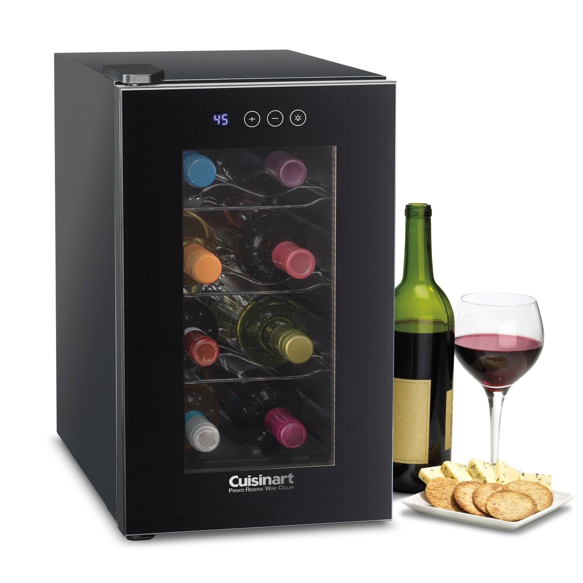 Cuisinart Private Reserve CWC800CE 8Bottle Wine Cooler 22.5x22