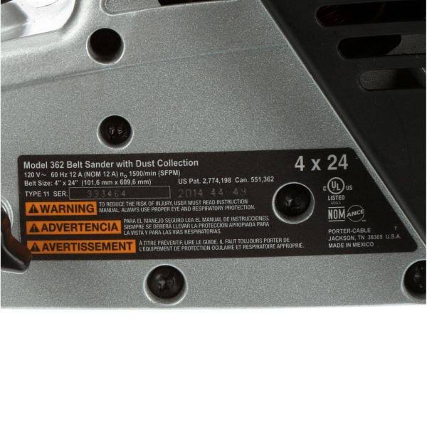 Porter Cable 362 4x22 x 24x22 Belt Sander dersya