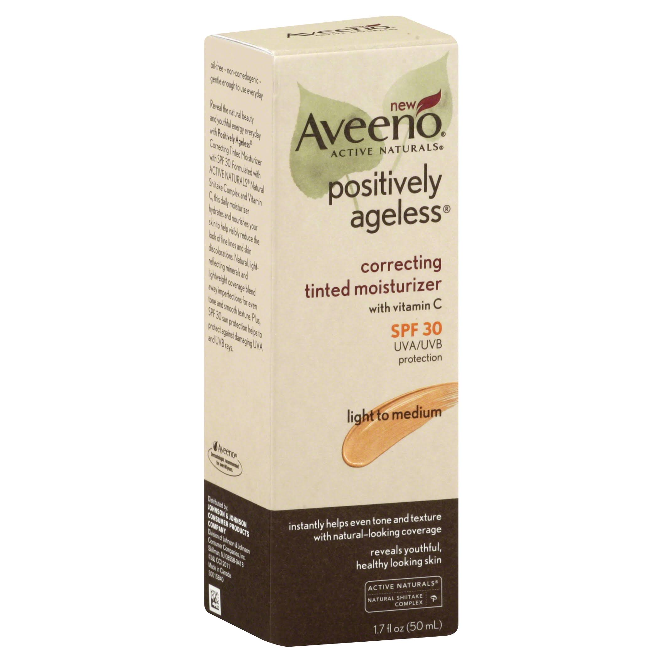 Aveeno Active Naturals Positively Ageless Tinted Moisturizer