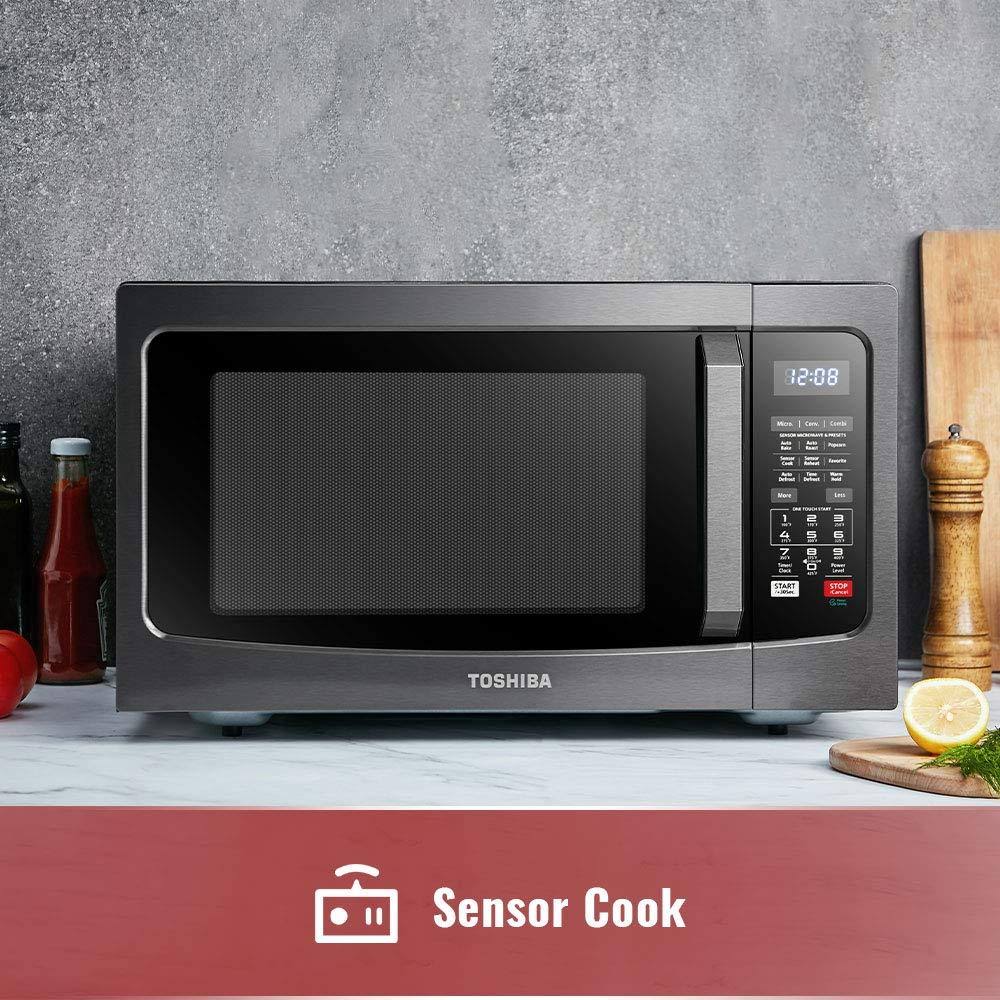 🔥Toshiba Ec042a5cbs Microwave Oven with Convection Function Smart