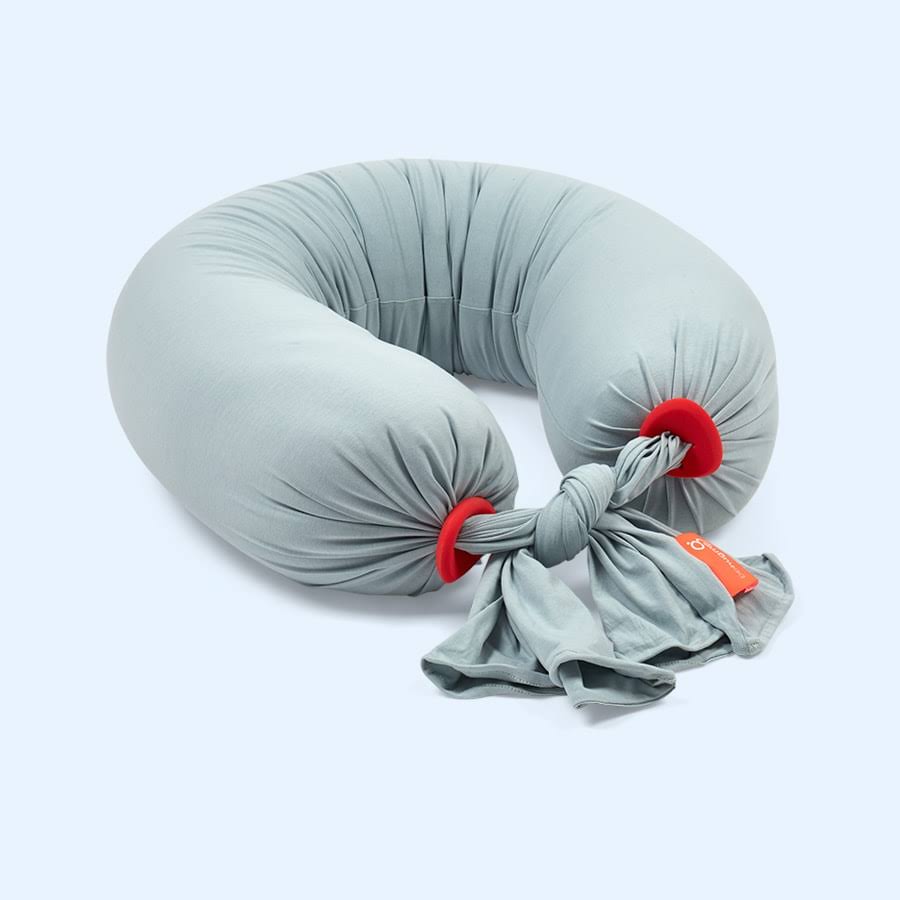 bbhugme Pregnancy Pillow Eucalyptus/Coral dersya