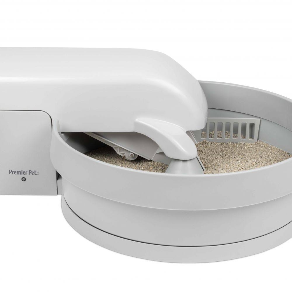 Premier Pet AutoClean Litter Box System Works with Clumping Cat dersya