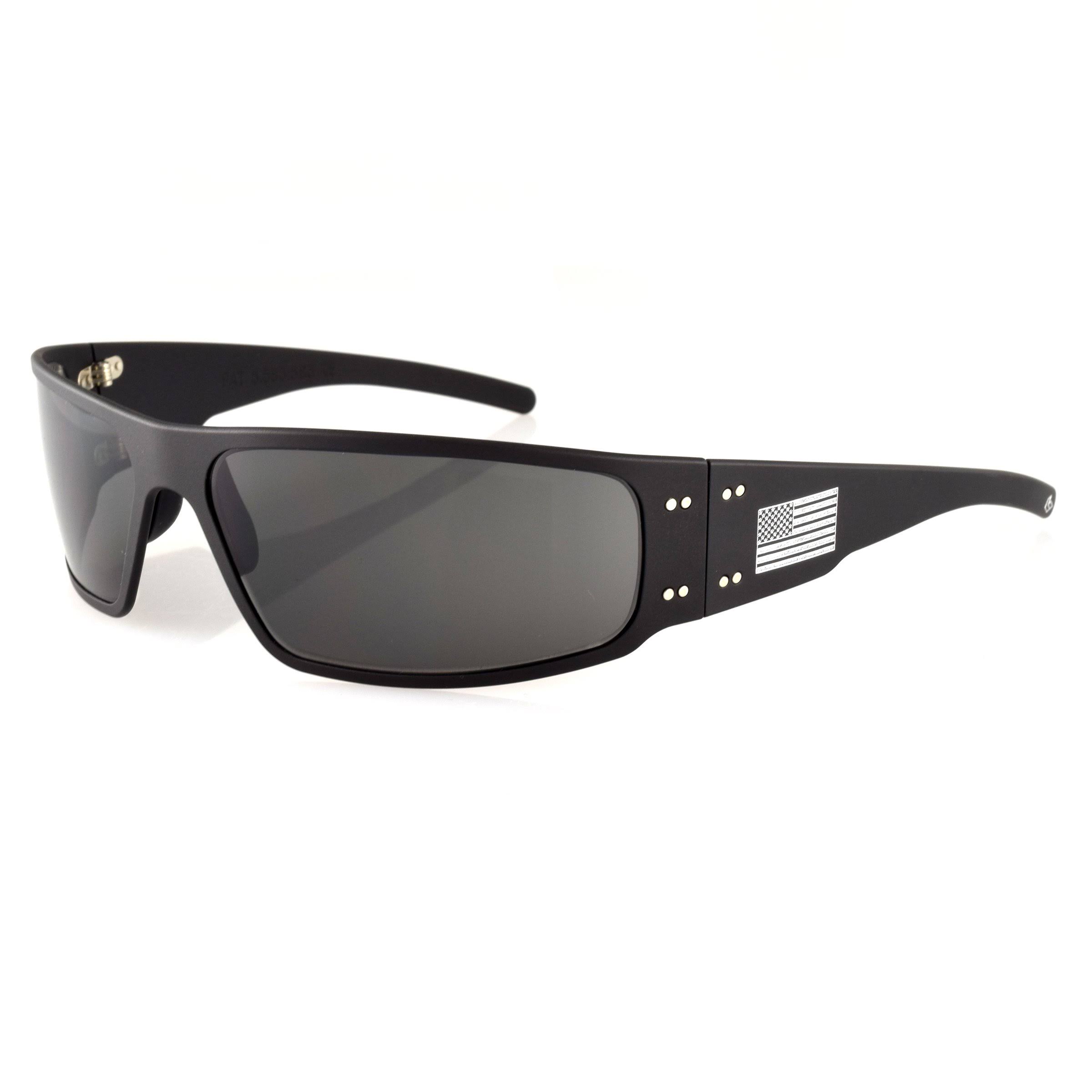 Gatorz Eyewear Magnum Sunglasses Patriot Series Black Smoke Grey No