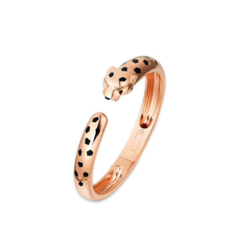 Kadir-Panthera Pardus Bracelet in Rose Gold