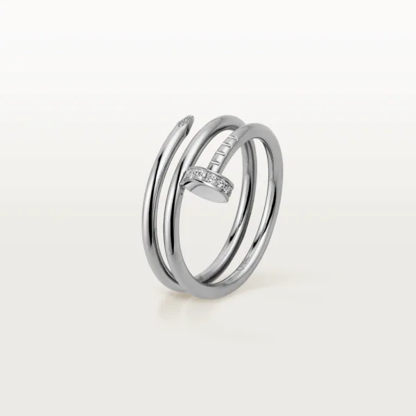 KADIR-ANILS-JUSTE UN CLOU RING WHITE GOLD  DIAMONDS