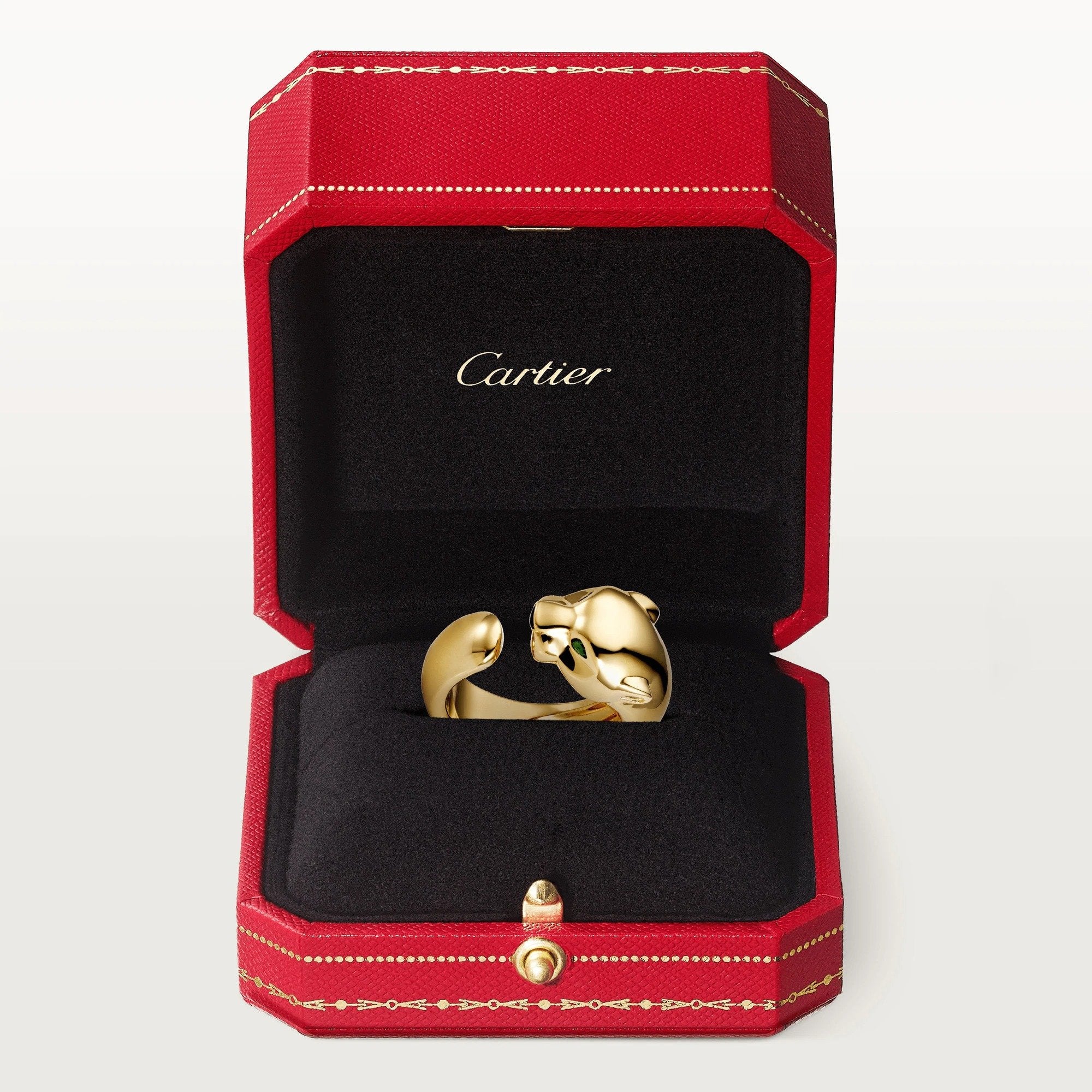 Kadir-Panthera Ring in Yellow Gold