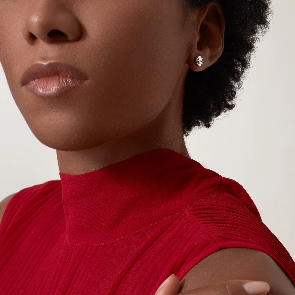 KADIR-LOVE EARRINGS WHITE GOLD