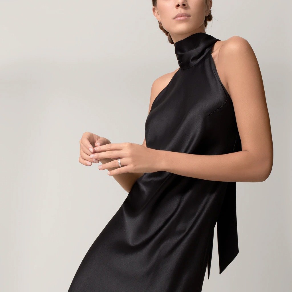 KADIR-LOVE WEDDING BAND DIAMOND-PAVED WHITE GOLD, DIAMONDS