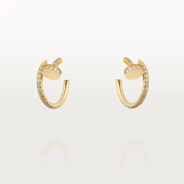 KADIR-ANILS-JUSTE UN CLOU EARRINGS YELLOW GOLD, DIAMONDS