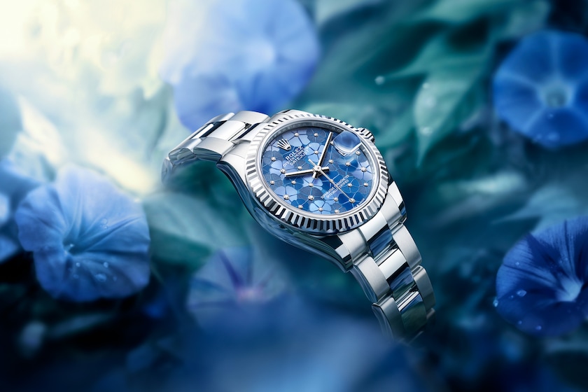 Classic watches DATEJUST 31 Oyster, 31 mm, Oystersteel and white gold