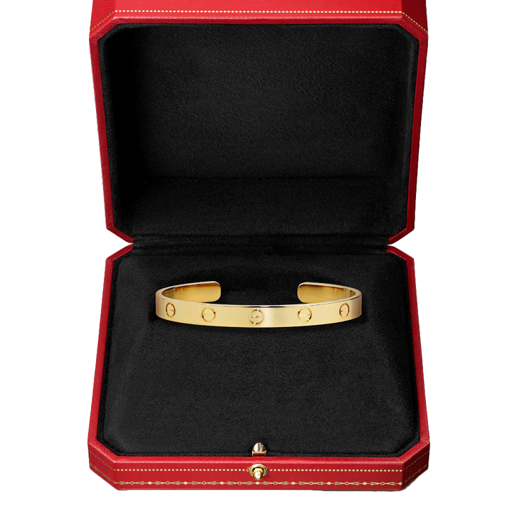 Carty Love Grand Union Cuff Bracelet ,Yellow Gold, Non-Gemstone