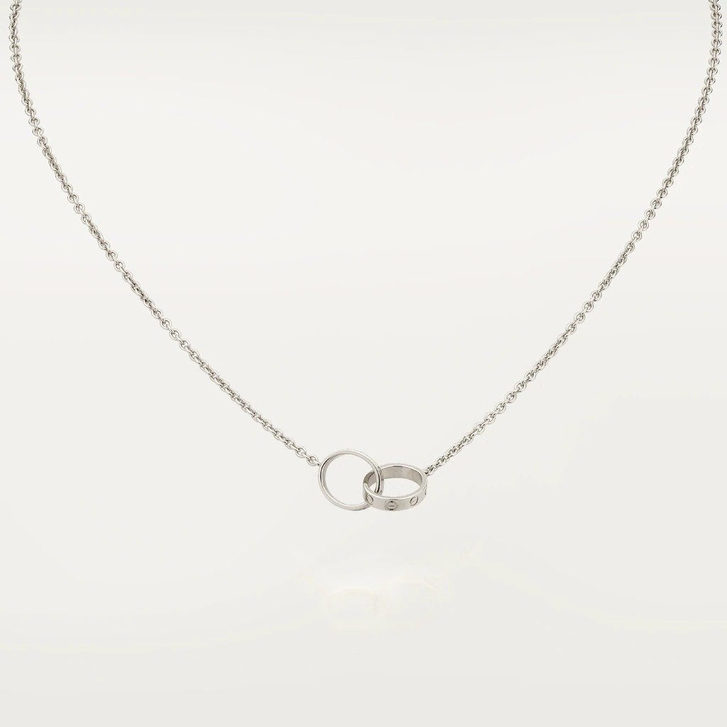 KADIR-LOVE NECKLACE WHITE GOLD