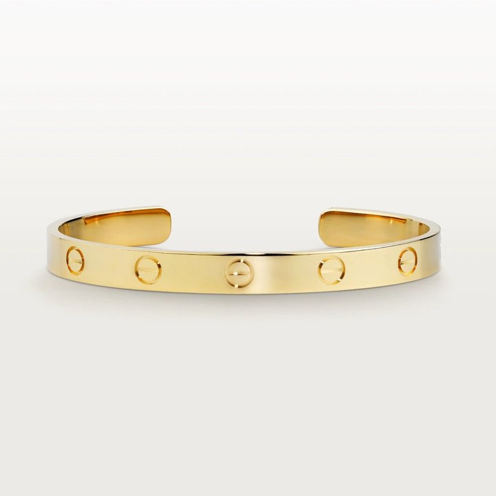 KADIR-LOVE BRACELET Live port design YELLOW GOLD