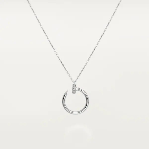 KADIR-ANILS-JUSTE UN CLOU NECKLACE WHITE GOLD, DIAMONDS