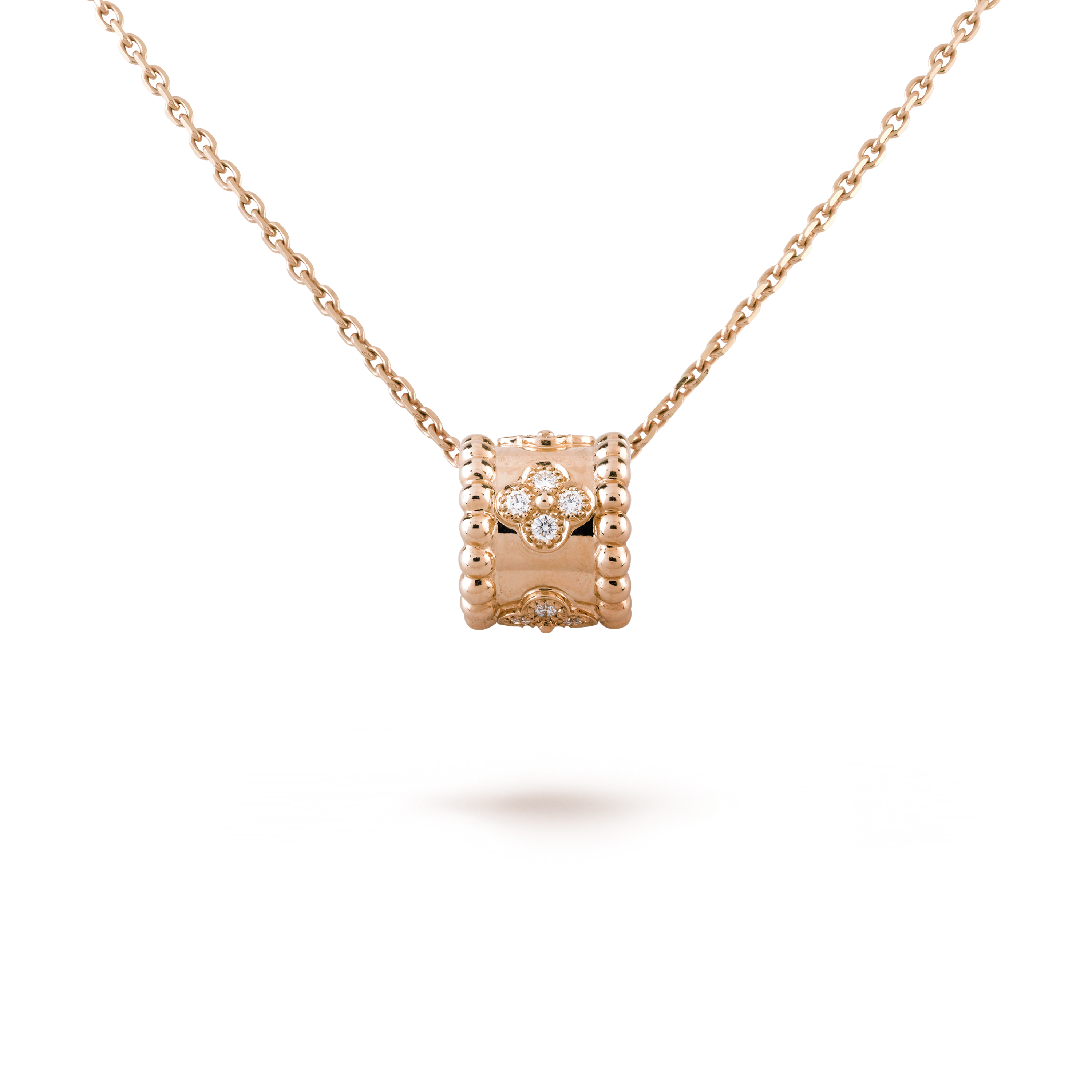 Perlée clovers pendant
