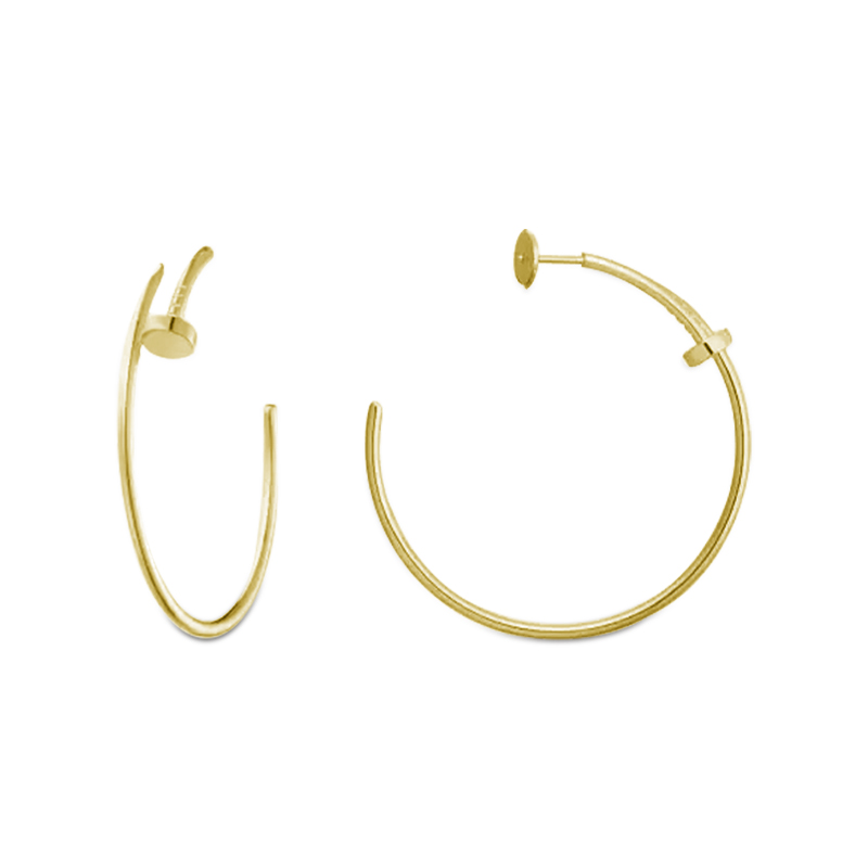 KADIR-ANILS- JUSTE UN CLOU EARRINGS YELLOW GOLD
