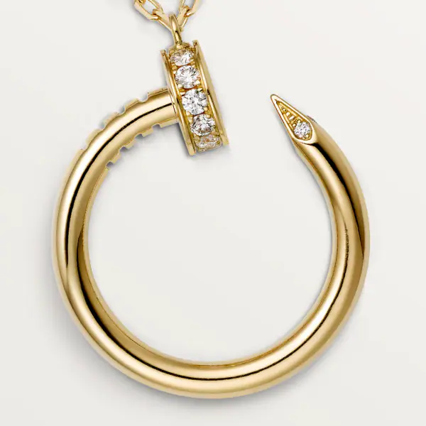 KADIR-ANILS-JUSTE UN CLOU NECKLACE YELLOW GOLD, DIAMONDS