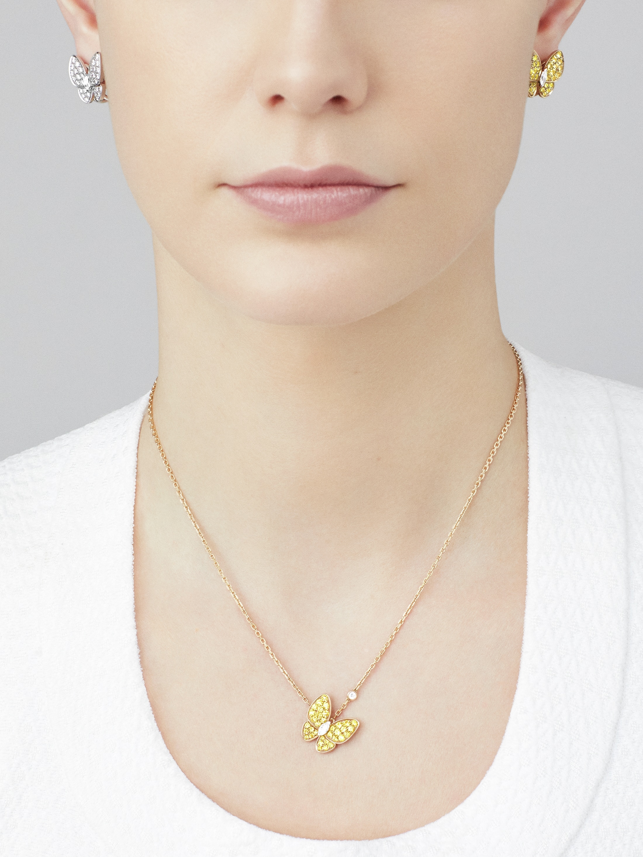 Two Butterfly pendant