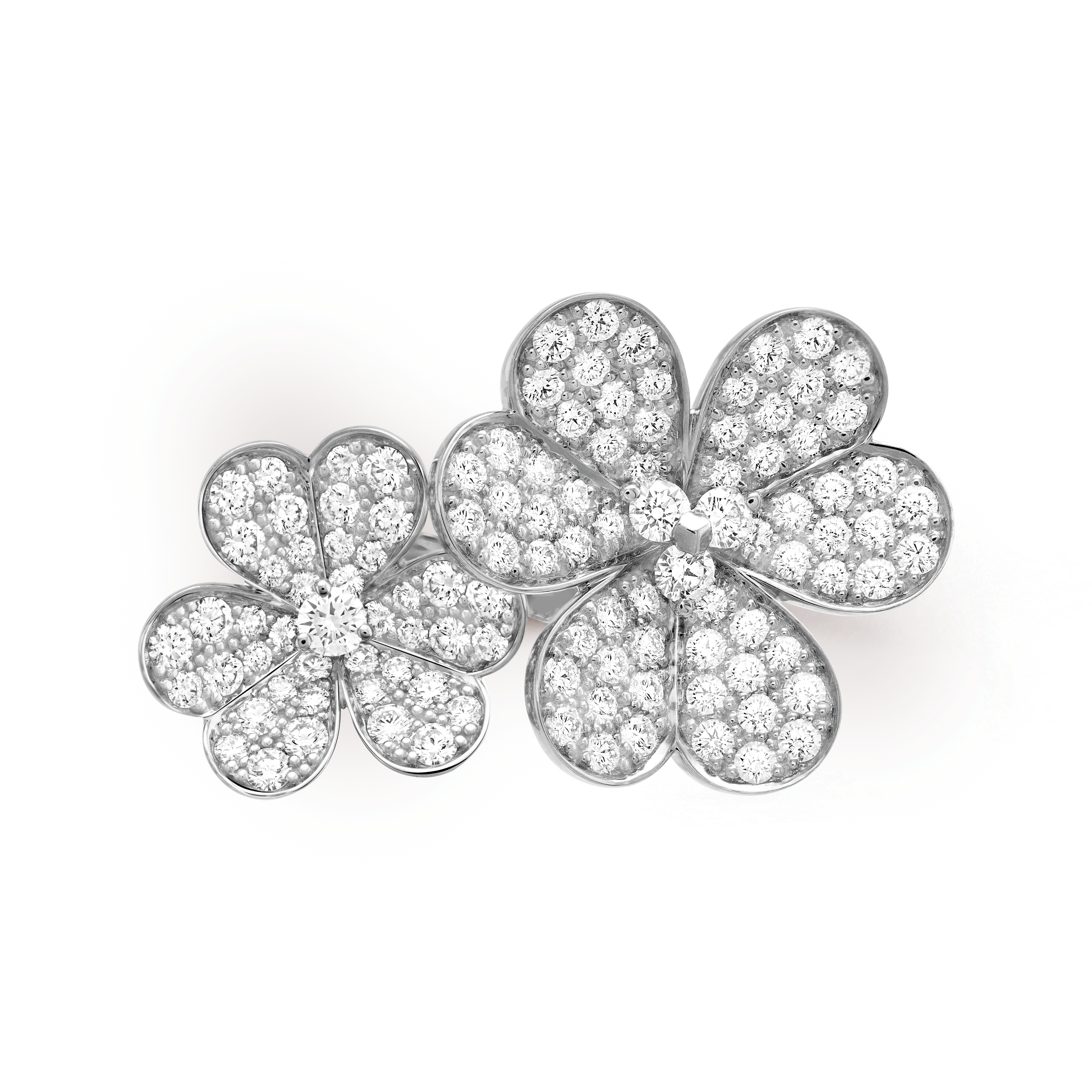 Frivole Between the Finger Ring  white gold, Diamond