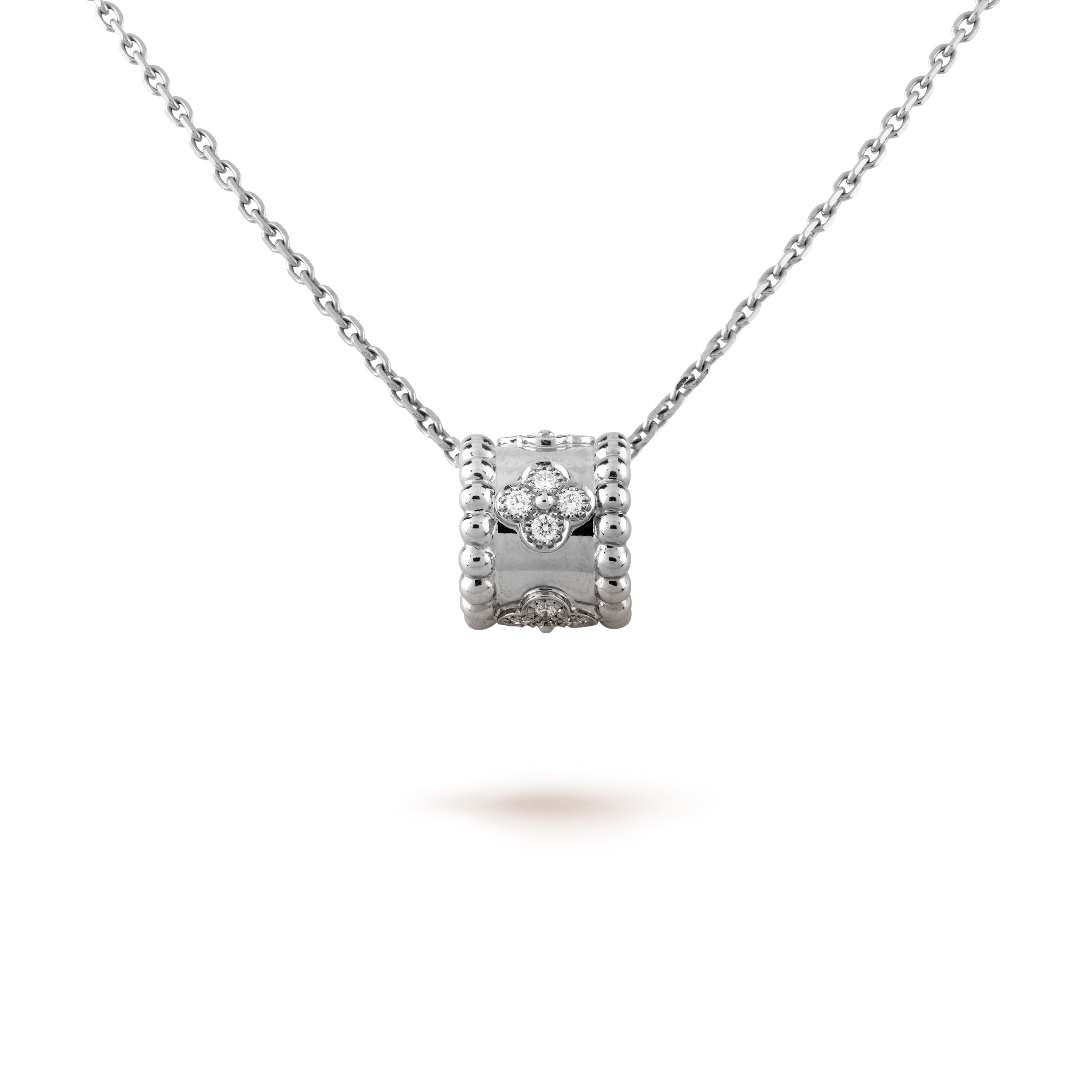 Perlée clovers pendant