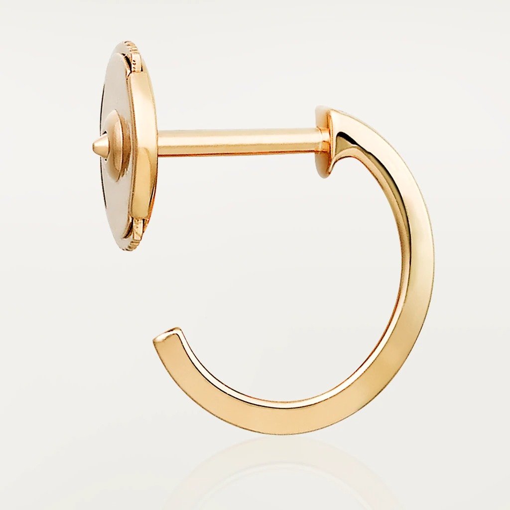 KADIR-LOVE EARRINGS YELLOW GOLD